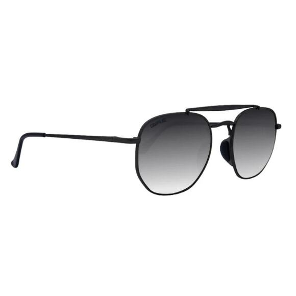 QWAVE Collection JD Polarized Sunglasses, Matte Carbon / Charcoal - Picture 1 of 7